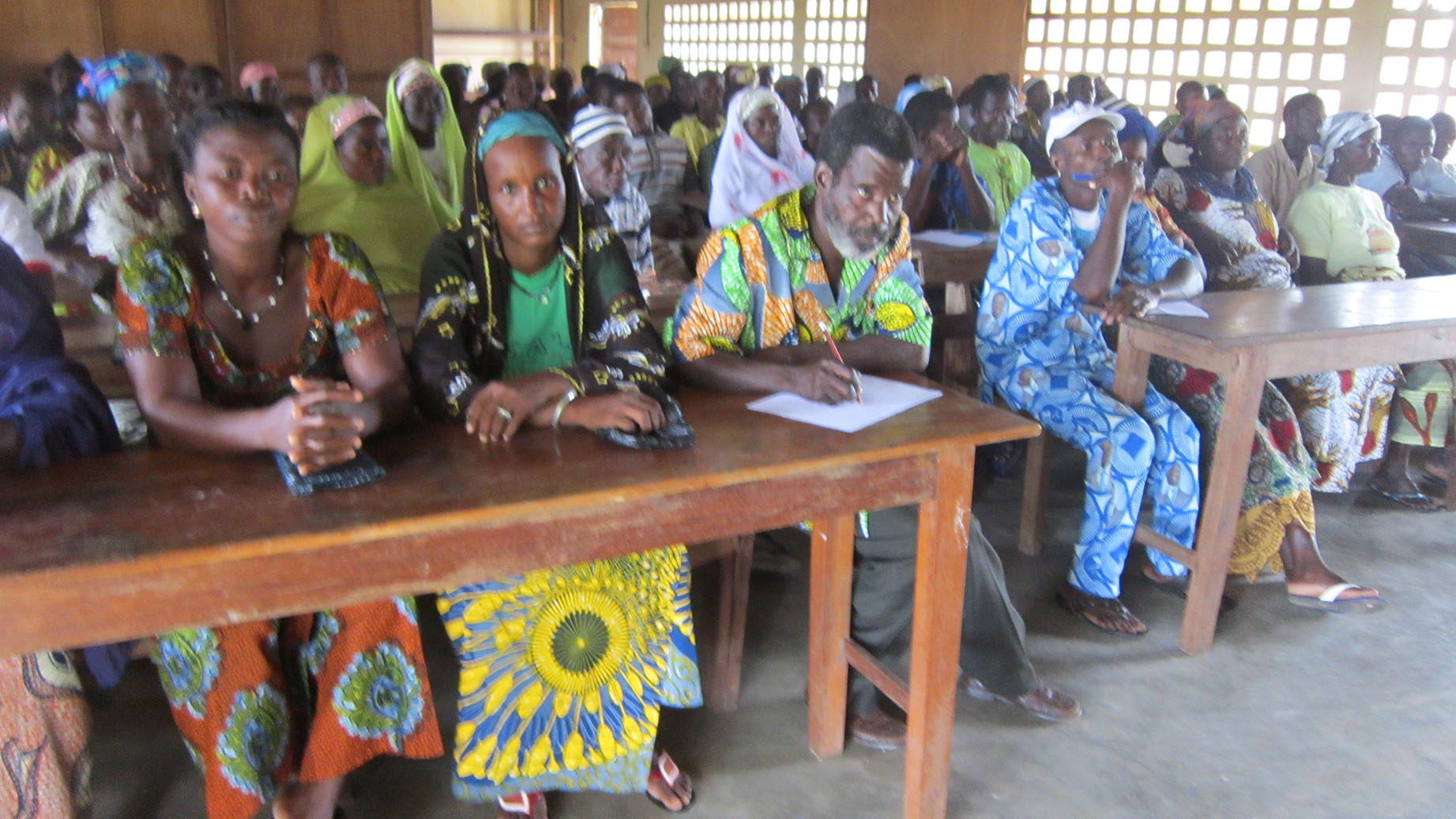 Réunion de sensibilisation sur le PAAF à Panabagou Réunion de sensibilisation sur le PAAF à Panabagou